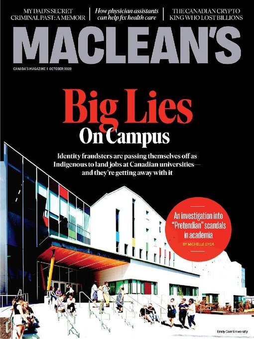 Title details for Maclean's by St. Joseph Communications - Available